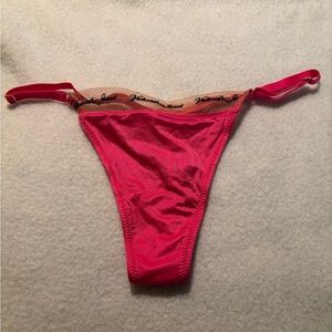 Victoria’s Secret thong panty, size medium.